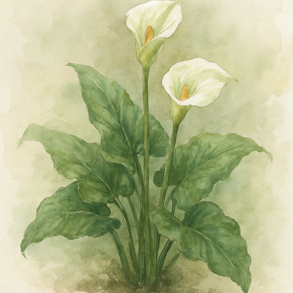 Zantedeschia aethiopica ‘Green Goddess’