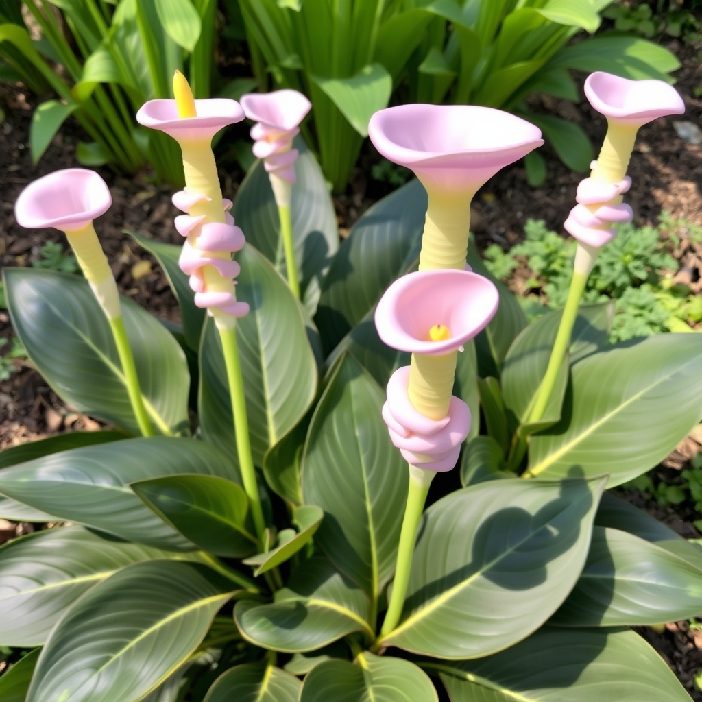 Zantedeschia aethiopica 'Marshmallow' | Arum Lily