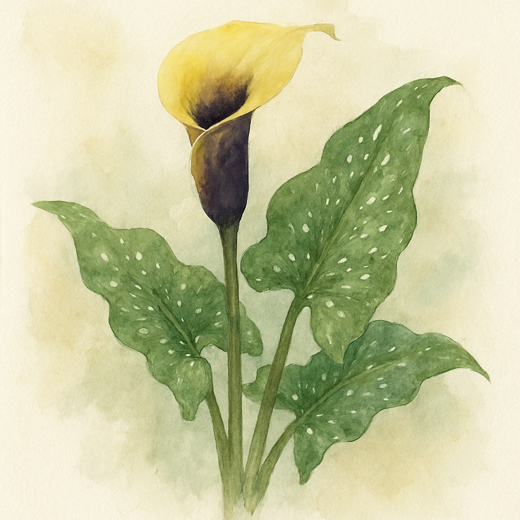 Zantedeschia Black Magic