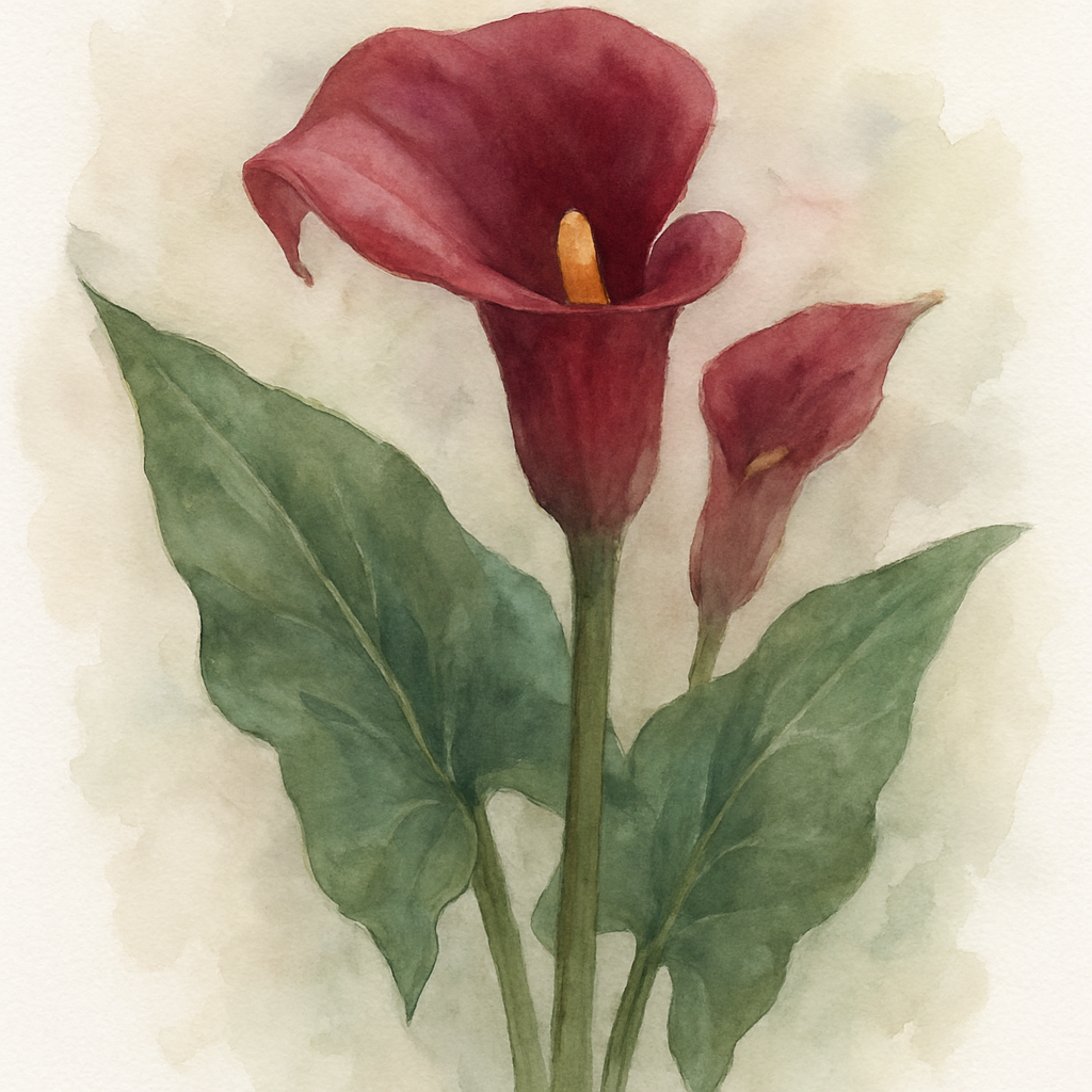 Zantedeschia Bloody Mary