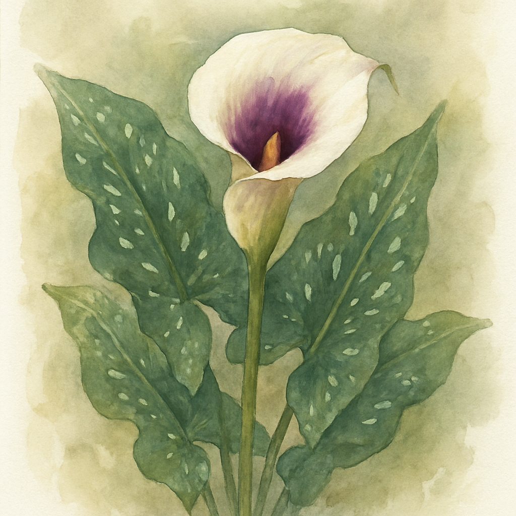 Calla Zantedeschia ‘Picasso’