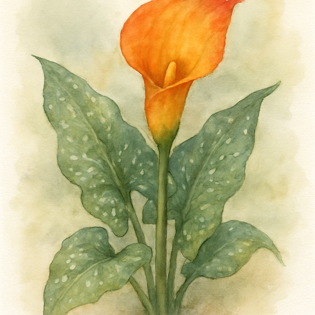 Zantedeschia 'Captain Ventura'