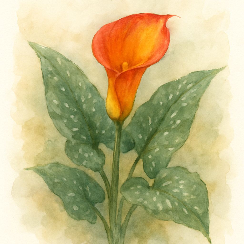 Zantedeschia Flame