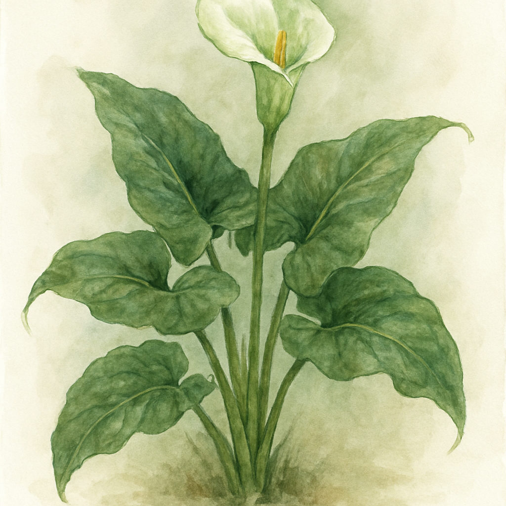 Zantedeschia Green Goddess